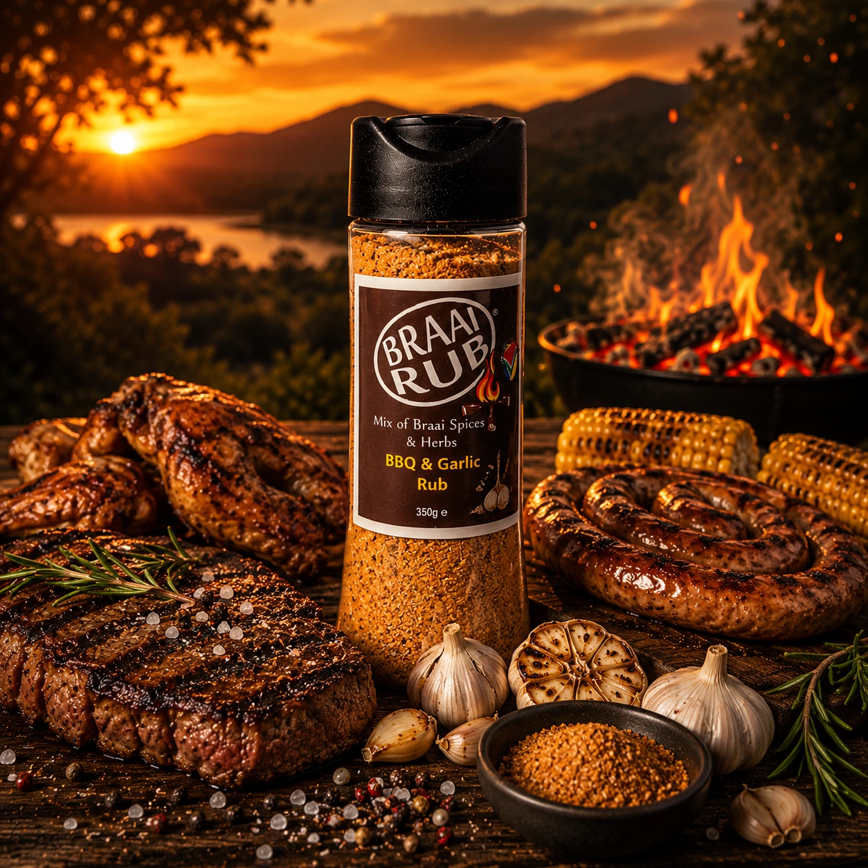 BBQ & Garlic Rub