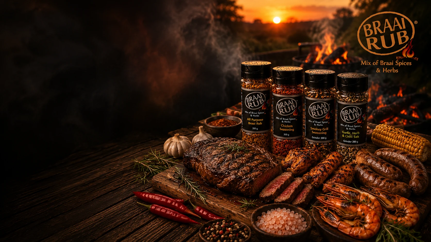 South African braai recipes with premium Braai Rub seasonings